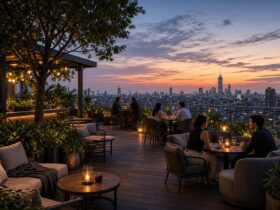 Rooftop Artinya dalam Desain Bangunan Tempat Nongkrong dan Kafe